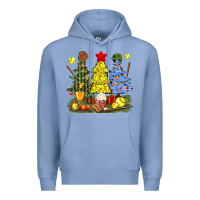 Colony Blue christmas with softball trees bbs Premium Hoodie - BundleAndBundleShop