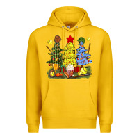 Lemon christmas with softball trees bbs Premium Hoodie - BundleAndBundleShop