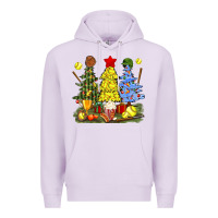Lilac christmas with softball trees bbs Premium Hoodie - BundleAndBundleShop