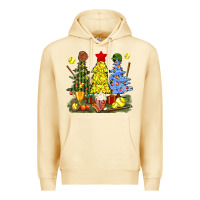 Pina Colada christmas with softball trees bbs Premium Hoodie - BundleAndBundleShop