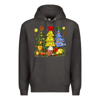 Smoke christmas with softball trees bbs Premium Hoodie - BundleAndBundleShop