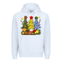 White christmas with softball trees bbs Premium Hoodie - BundleAndBundleShop