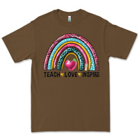 Cacao rainbow teach love inspire Premium Tee - NancyCooperArtShop