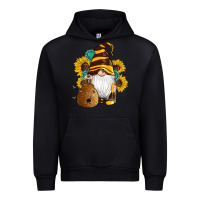 Black western bee gnomes beehive honey sunflowers gemstone Urban Hoodie - Artiststas