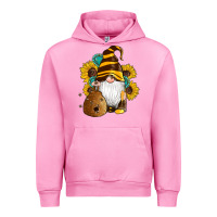 Fuchsia Pink western bee gnomes beehive honey sunflowers gemstone Urban Hoodie - Artiststas