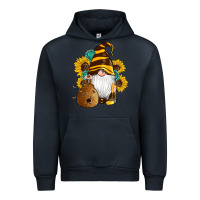 Navy western bee gnomes beehive honey sunflowers gemstone Urban Hoodie - Artiststas