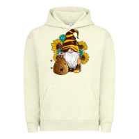 Pigment Pistachio western bee gnomes beehive honey sunflowers gemstone Urban Hoodie - Artiststas