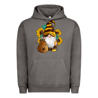 Pigment Tornado western bee gnomes beehive honey sunflowers gemstone Urban Hoodie - Artiststas