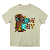 Mossy western cowboy Heavy Core Tee - NancyCooperArtShop