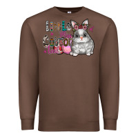 Chestnut Little Miss Cotton Tail Premium Sweatshirt - CowhideDigitalArt
