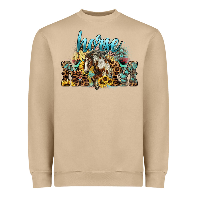 Horse Mom Mother's Day Heavyweight Sweatshirt by HowdyJamesFarm | Teevron