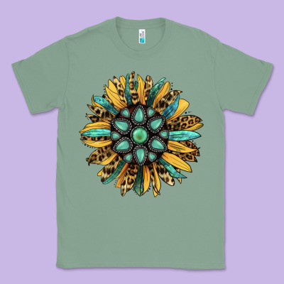 Gemstone Sunflower Classic Tee Designed By Bettercallsaul