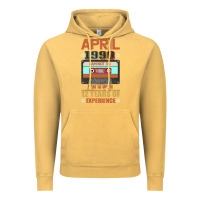 Vintage Mustard Aprıl 1990 I Am Not 30 I'm 18 With 12 Years Of Experience Vintage Hoodie - Bettercallsaul