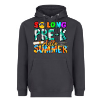 Smoke So Long Pre K Hello Summer Heavyweight Hoodie - CowhideDigitalArt