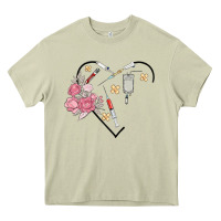 Mossy phlebotomy add your name Heavy Core Tee - MaliasSmallBusiness