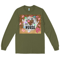 Army Green nurrse tumbler tbs Long Sleeve Tee - TumblerDesignByShophia