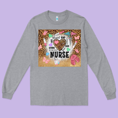 Nurrse Tumbler Tbs Long Sleeve Tee Designed By Tumblerdesignbyshophia