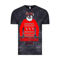 Cloud Black Christmas Buldog Vintage Tee - Bettercallsaul