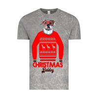 Cloud Rock Christmas Buldog Vintage Tee - Bettercallsaul