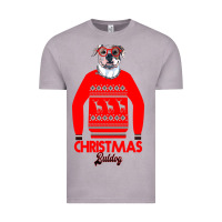 Vintage Zinc Christmas Buldog Vintage Tee - Bettercallsaul