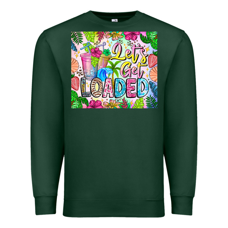Lets Get Loaded Premium Sweatshirt by CowhideDigitalArt | Teevron