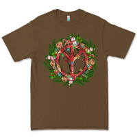 Cacao Christmas peace Premium Tee - MaliasSmallBusiness