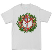 Dove Grey Christmas peace Premium Tee - MaliasSmallBusiness