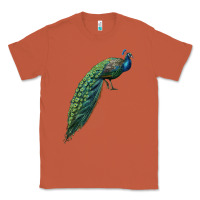 Copper Peacock Classic Tee - LillyAllenDesigns