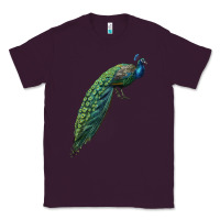 Plum Peacock Classic Tee - LillyAllenDesigns