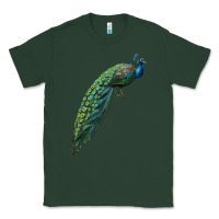 Sports Green Peacock Classic Tee - LillyAllenDesigns