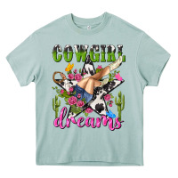 Arona western rodeo cowgirl dreams Heavy Core Tee - NancyCooperArtShop