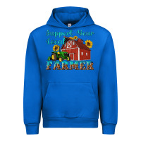 Cobalt western support your local farmer Urban Hoodie - Artiststas