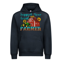 Navy western support your local farmer Urban Hoodie - Artiststas