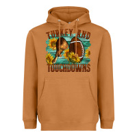 Meerkat Turkey And Touchdowns Heavyweight Hoodie - LillyAllenDesigns