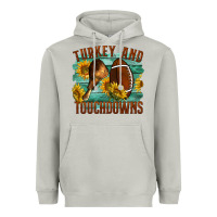 Moon Dust Turkey And Touchdowns Heavyweight Hoodie - LillyAllenDesigns