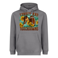 Storm Turkey And Touchdowns Heavyweight Hoodie - LillyAllenDesigns
