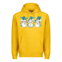 Lemon snowman winter bbs Premium Hoodie - BundleAndBundleShop