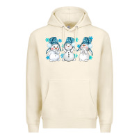 Tofu snowman winter bbs Premium Hoodie - BundleAndBundleShop