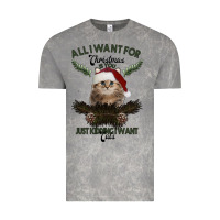 Cloud Rock All I Want For Christmas Is You Just Kidding I Want Cats Vintage Tee - Bettercallsaul