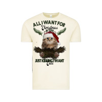 Vintage Arctic All I Want For Christmas Is You Just Kidding I Want Cats Vintage Tee - Bettercallsaul