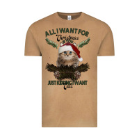 Vintage Camel All I Want For Christmas Is You Just Kidding I Want Cats Vintage Tee - Bettercallsaul