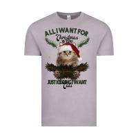 Vintage Zinc All I Want For Christmas Is You Just Kidding I Want Cats Vintage Tee - Bettercallsaul