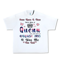 White Once Upon A Time There Was A Queen Who Was Born I Urban Heavy Tee - Bettercallsaul
