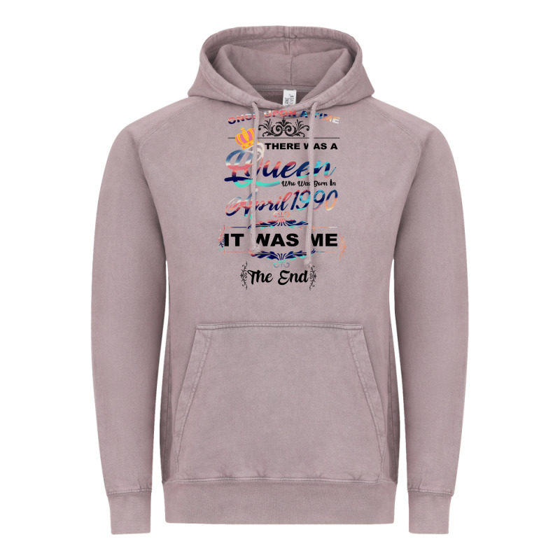 The Queen Reigning Since 1990 Vintage Hoodie by Bettercallsaul | Teevron