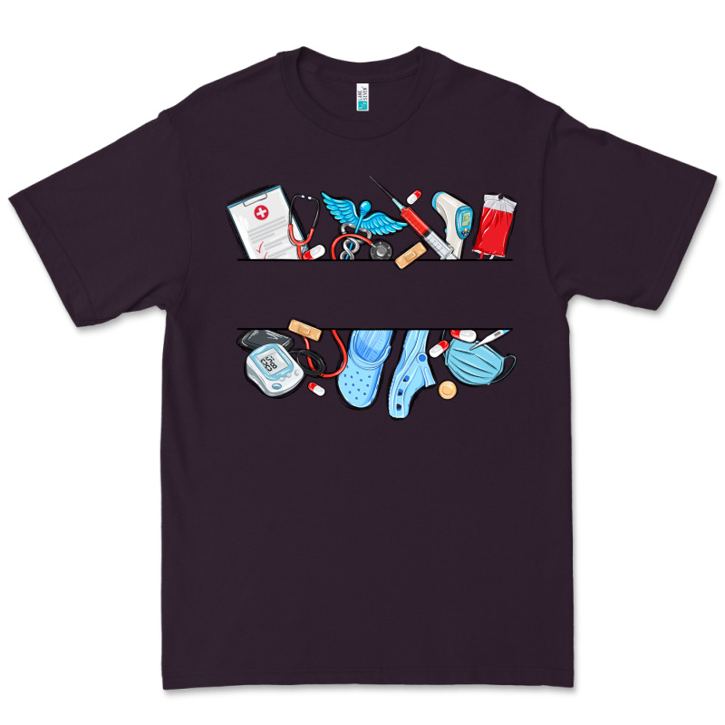 Custom Name Nurse Premium Tee by MaliasSmallBusiness | Teevron