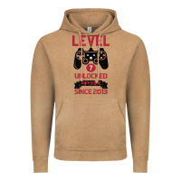 Vintage Camel Kids Level 7 Unlocked Awesome Since 2013 Vintage Hoodie - Bettercallsaul