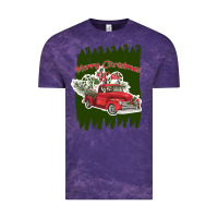 Cloud Purple merry christmas y'all truck Vintage Tee - Bettercallsaul