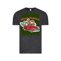 Vintage Black merry christmas y'all truck Vintage Tee - Bettercallsaul