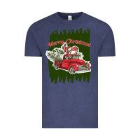 Vintage Denim merry christmas y'all truck Vintage Tee - Bettercallsaul