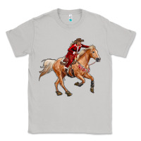 Moon Dust Western Christmas Cowgirl On The Horse Classic Tee - RanaPortraitStore